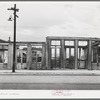 Shells of old buildings on the main street of Tombstone, Arizona