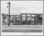 Shells of old buildings on the main street of Tombstone, Arizona