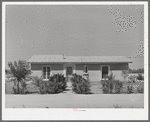 Back of house at the Casa Grande Valley Farms. Pinal County, Arizona