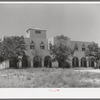 One of the main buildings of the Burro Mountain Copper Company, now inactive, at Tyrone, New Mexico