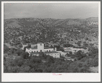 Tyrone, New Mexico, a town developed by the Burro Mountain Copper Company, now inactive, but which is developing the town as a summer resort