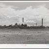Copper smelter at Douglas, Arizona. This smelter was originally at Bisbee, but has moved to the outskirts of Douglas