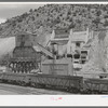 Ore loader at Santa Rita copper mine. New Mexico