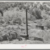 Remains of boiler and other gold mining equipment at Georgetown, New Mexico