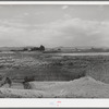 Corral of farmer and outlying farming country. Box Elder County, Utah