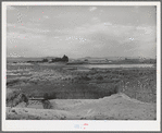 Corral of farmer and outlying farming country. Box Elder County, Utah