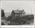 Home of Mormon farmer, one of the Ericson brothers, who are FSA clients. Box Elder County, Utah