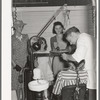 Mormon farm family, members of FSA dental cooperative, in dentist's office. Tremonton, Box Elder County, Utah