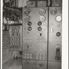 Switchboard of municipal power plant. Cache County, Utah