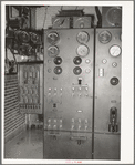 Switchboard of municipal power plant. Cache County, Utah