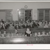 Part of congregation of Latter Day Saints Church. Mendon, Utah