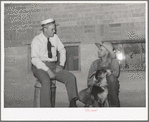 Mr. Thayne, FSA cooperative specialist, talking to one of the Ericson brothers about forming a cooperative tractor society. Box Elder County, Utah