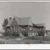 New house of Mormon farmer. Mendon, Utah