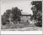One of the older rock houses in the village of Mendon, Utah, second oldest Mormon settlement north of Salt Lake City