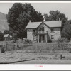 Old rock house in the village of Mendon, Utah