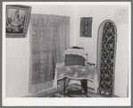 Corner of room in home of Spanish-American farmer. Chamisal, New Mexico