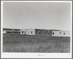 Adobe home of Spanish-American farmer. Chamisal, New Mexico