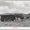 Barn, Spanish-American farm. Amalia, New Mexico