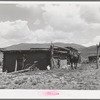 Barn, Spanish-American farm. Amalia, New Mexico