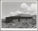Home of Spanish-American farmer. Amalia, New Mexico