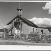 Catholic church at Llano de San Juan, New Mexico