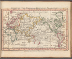 Chart of the world on Mercator's projection