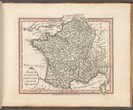 France divided into one hundred and four departmts.