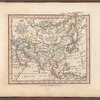 Asia from the latest observations regulated by Russian map of Siberia