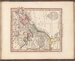 British possessions in North America and United States with Vermont, Kentucky and Tennassee