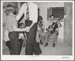 Musicians at the square dance. Pie Town, New Mexico