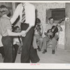 Musicians at the square dance. Pie Town, New Mexico