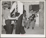 Musicians at the square dance. Pie Town, New Mexico