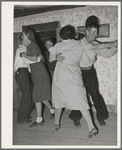 Round dance. Pie Town, New Mexico. Among people where square dancing is the usual form of dancing, regular ball room dancing is called "round dancing"