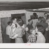 Round dance at the square dance. Pie Town, New Mexico