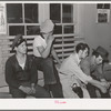 Young miners in the commissary. Mogollon, New Mexico