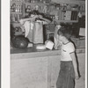 Scene in commissary. Mogollon, New Mexico