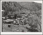 Looking down on Mogollon, New Mexico
