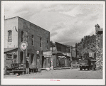 Main street of Mogollon, New Mexico. Second largest gold section in the state