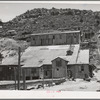 Mill at gold mine. Mogollon, New Mexico