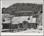 Mill at gold mine. Mogollon, New Mexico