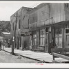 Detail of main street. Mogollon, New Mexico
