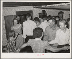 Dancing the Paul Jones at square dance. Pie Town, New Mexico