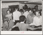 Dancing the Paul Jones at square dance. Pie Town, New Mexico