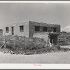 Spanish-American adobe house. Chamisal, New Mexico