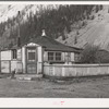 Abandoned house of gold miners in the ghost town of Eureka, Colorado