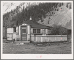 Abandoned house of gold miners in the ghost town of Eureka, Colorado