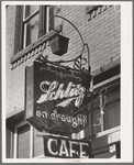 Sign above cafe and beer parlor. Silverton, Colorado