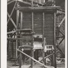 Ore loading bin of mine. San Juan County, Colorado