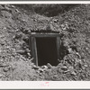 Entrance to mine tunnel. San Juan County, Colorado