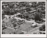 Detail of residential district of Durango, Colorado